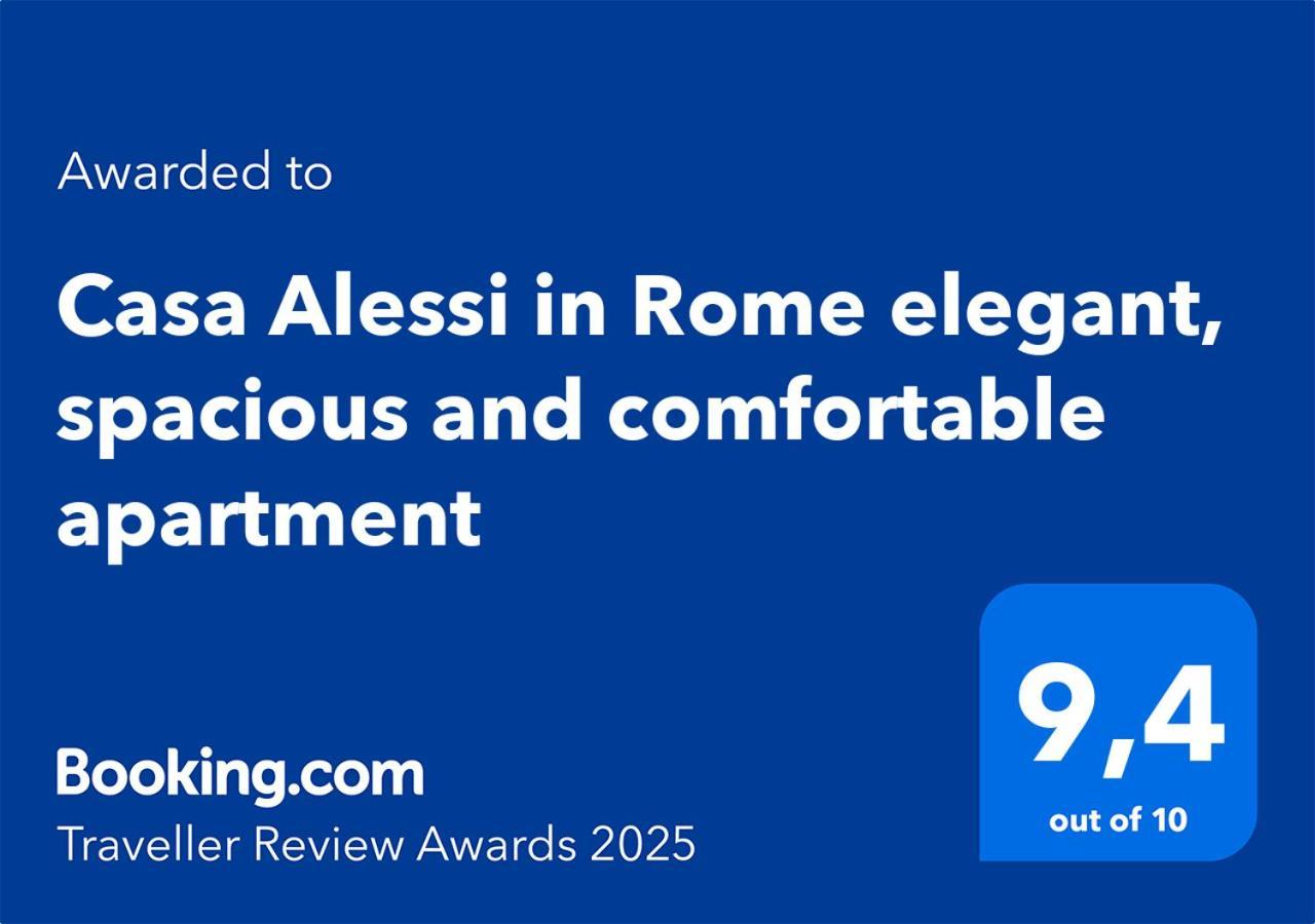 Casa Alessi In Rome Elegant, Spacious And Comfortable Apartment Esterno foto